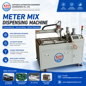 Two Component Epoxy Potting Compound Metering and Mixing Machine for Electric Control Unit Power Transformer thumbnail-5