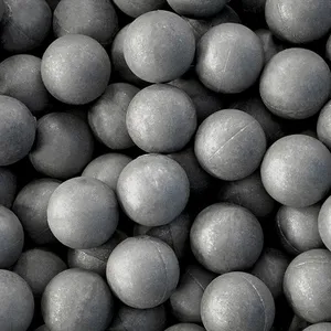 High Chrome Cast Grinding Balls Cr 10%-30% Ultra Hardness 58-65HRC Extremely Low Breakage For Hard Rock Mining thumbnail-1