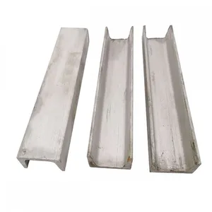 Grade 304 316L 2205 Stainless Steel U Channel Bar Structural Profile for Corrosive Environment Use thumbnail-1