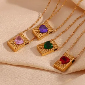 Stainless Steel Necklace Wholesale With 12 Month Warranty - Fast Shipping Europe US Middle East thumbnail-1