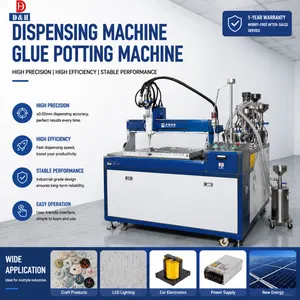 High Precision 100: 10 Ab Glue Dispensing Machine Automatic Two Component Epoxy Resin Meter Mixing Potting System thumbnail-1