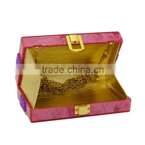 2015 Acrylic Display Box Clutch Frame Lady Evening Bag thumbnail-4
