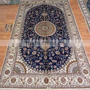 5'x8' Hand-knotted Popular Selling Cotton Carpets thumbnail-4