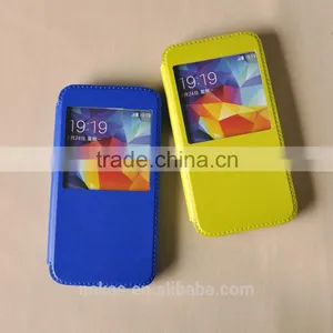 View Flip Cover Case for Samsung S5 Flip Cover With Stand thumbnail-1
