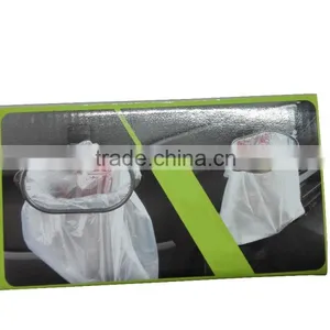 Plastic Ellipse Waste Bag Bracket in Car thumbnail-3