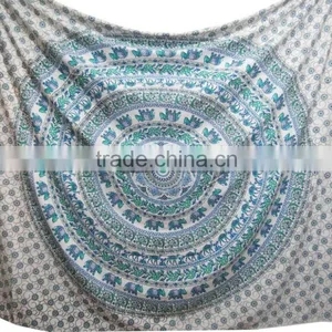 Bohemian Tribal Mandala Tapestry Hippie Wall Hanging Indian Mandala thumbnail-1