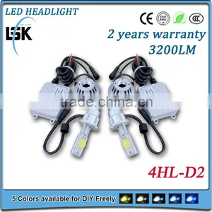 LSK Price hi lo Beam Crees Led Headlight High Quality Waterproof Ip65 12v d2 Led Headlight thumbnail-1