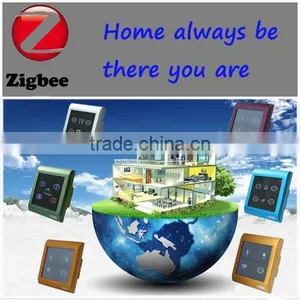Taiyito Wireless Zigbee Domotic Smart Home Remote Control Touch Screen Light Wall Switch Smart Home Automation thumbnail-1