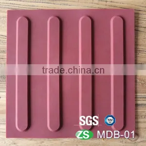 300mm x 300mm Yellow Thermoplastic Polyurethane Tactile Tiles Ground Surface Indicator thumbnail-6