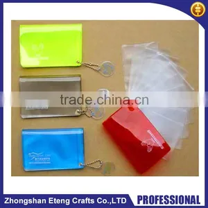 Customized Colorful Clear Vinyl Swivel Card Holders thumbnail-1