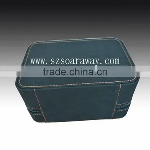 Personalized Luxury Single Watch Box With Leather Finishing Custom Logo Leatherette Watch Boxes thumbnail-3