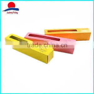 2016 New Style Thin Cardboard Box Packaging With Window thumbnail-1