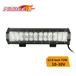 72w 12" Cree Led Driving Light Bar thumbnail-1