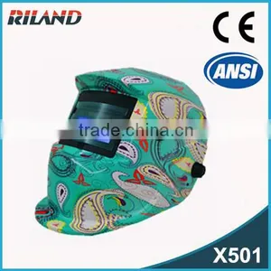 Riland 2015 Protective High Quality Custom Auto Darkening Filter Welding Mask ANSI Z87.1 thumbnail-1