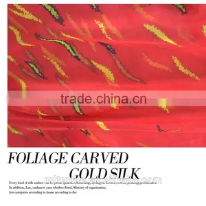 Beautiful Silk Chiffon Lurex Fabric Hot Sale Printed Silk Chiffon Fabric thumbnail-4