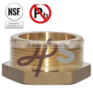 NSF-61 Approved Hot Forging Lead Free Brass Fire Adapter thumbnail-2