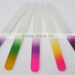 Promotion Wholesale Big Crystal Glass Nail File Durable Case/Durable Crystal Glass Nail File Buffer Art Files Tool Wholesale thumbnail-1