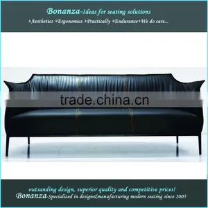 New Modern Hot Selling Price Cheap Latest Italian Leather Sofa Design With kd Iron Legs thumbnail-5