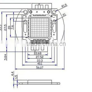 High Power 30w 50w Epistar Chip Led Flood Light 100W thumbnail-6