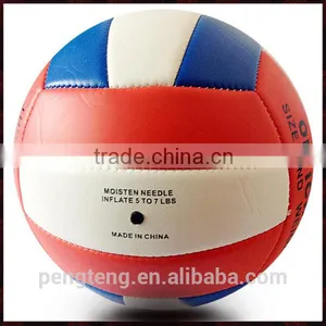 Customized Official Size 5 Printed Leather Volleyball thumbnail-2
