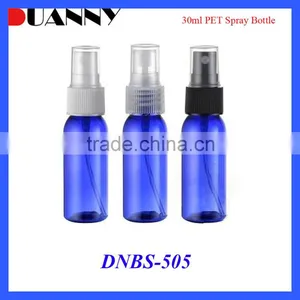 WHOLESALE 30ML 1 OZ PLASTIC SPRAY BOTTLE, EMPTY PET PLASTIC BOTTLE WITH SPRAY 30ML 1 OZ thumbnail-1