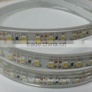 IP68 Flexible Smd 3528 120D White 12V/24V 5m/roll High Lumen Led Strip thumbnail-1