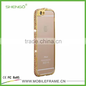 New Design Metal Diamond Bumper Phone Case/Good Price Phone Case thumbnail-3