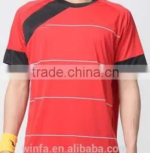 Dry Fit Short Sleeve Polyester Spandex Men Golf Sport Shirt thumbnail-1
