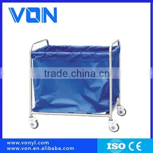 FC-32 Stainless Steel Medical Emergency Trolley thumbnail-1