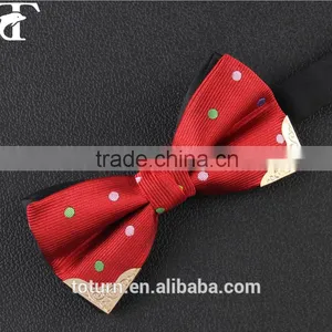 Stylish Unisex Blank Silk Ties Bow Ties Party Supplies thumbnail-3