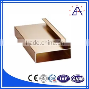 Brilliance High Quality Aluminium Wardrobe Door Frame Aluminium Profiles thumbnail-4