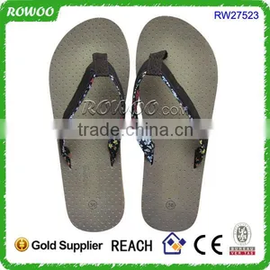 Pretty Print Cloth Women Flip Flops Breathable Indoor/Indoor Slippers thumbnail-2