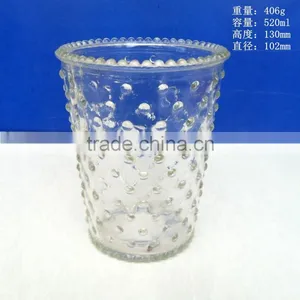 130ml 360ml Wide Mouth Glass Candle Holder thumbnail-1