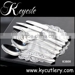 Knife and Fork, Sterling Silver Flatware, Silver Cutlery thumbnail-5