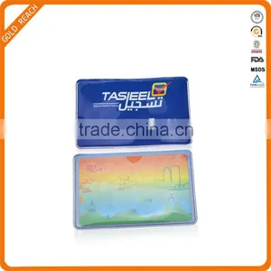 9x6cm Transparant PVC ID Card Holder thumbnail-1