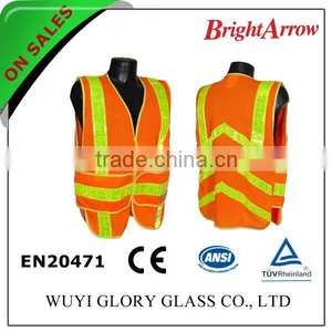 ENISO 20471 Standard Cheap Reflective Orange Purple Safety Clothing thumbnail-1