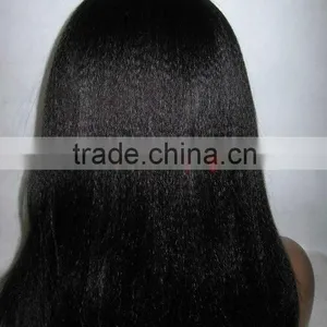 Lace Front Wigs Kinky Straight Curly ,100% Human Hair. thumbnail-1