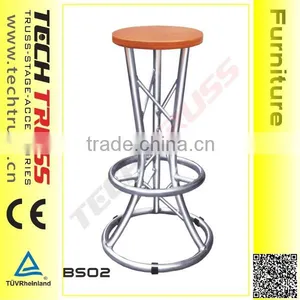 BS02 Height 830mm New Designed Bar Stool Stylish , Aluminum Bar Stool Stylish thumbnail-1