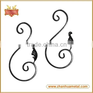 Ornamental Carbon Steel Fence Railing Wrought Iron Scroll thumbnail-1