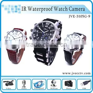 Fashionable 4 in 1 Watch Cam 32gb Recording Watch, 720p Mini Dvr Recording Watch, Voice Recorder Dvr Watch Max 32gb JVE-3105G-9 thumbnail-1