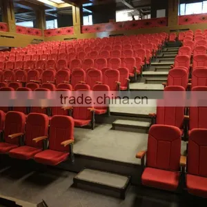 Concert Hall Telescopic Platform Stadium Chair Back Seats JY-8706 thumbnail-1