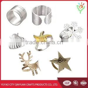Gold Napkin Rings Bulk Wholesale Napkin Ring thumbnail-2