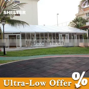 Hot Sale Glass Wedding Hall With Lining thumbnail-2