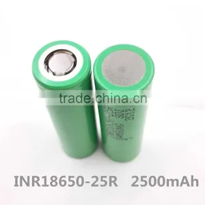 100% Original 18650 Battery Li-ion INR18650-25R 2500mAh thumbnail-3