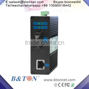 1 Port Gigabit 1 Port 1000M Etherent Port, Managed Redundant Industrial PoE+ Switch thumbnail-1
