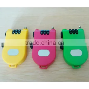 Original Design ABS Security Wire Combination Padlock of More Colors thumbnail-1