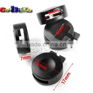 Circular Rope Clamp Sliding Cord Lock Stopper Webbing 23/64"(9mm) Dia. Backpack Strap #FLS113 thumbnail-1