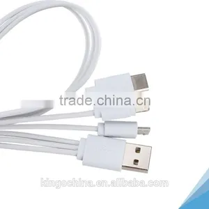 Wholesale Usb Data Charging 3 in 1 Cable Data Transfer for Iphone and Mirco Phone thumbnail-3
