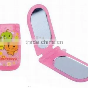 Double Side Plastic Pocket Mirror thumbnail-1