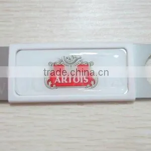 Speed Bottle Opener | Stainless Steel Opener | Glow in the Dark Epoxy thumbnail-1